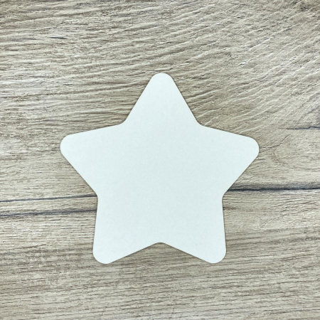 Заготовка для тиснения "Звездочка" толщина 1,5 мм, 13*13 см