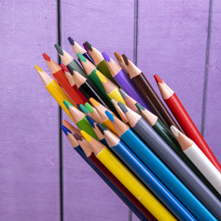 Карандаши цветные BRAUBERG PREMIUM, 36 цветов, трехгранные, грифель мягкий 3,3 мм, 181654 - Карандаши цветные