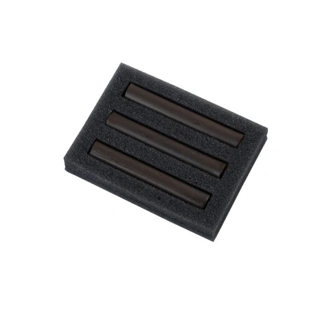 Набор сухих художественных графических материалов "Ладога": соус коричневый 3 мелка - Мел, графит, сепия, сангина, соус, уголь художественные