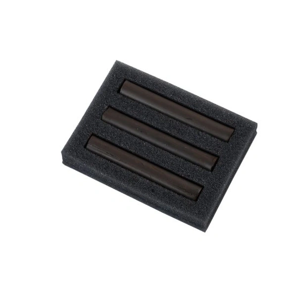 Набор сухих художественных графических материалов "Ладога": соус коричневый 3 мелка - Мел, графит, сепия, сангина, соус, уголь художественные