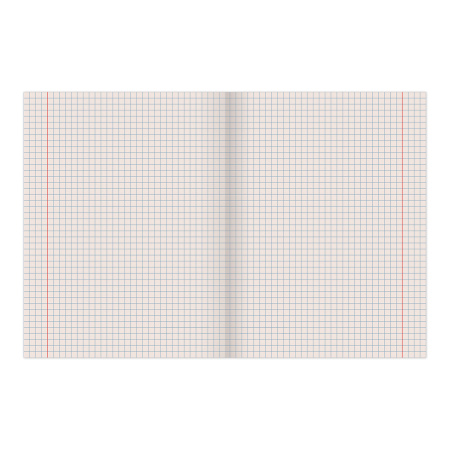 Тетрадь А5, 96 л., STAFF, скоба, клетка, офсет №2 ЭКОНОМ, обложка картон, ОДНОТОННАЯ, 402324 - Тетради более 60 листов