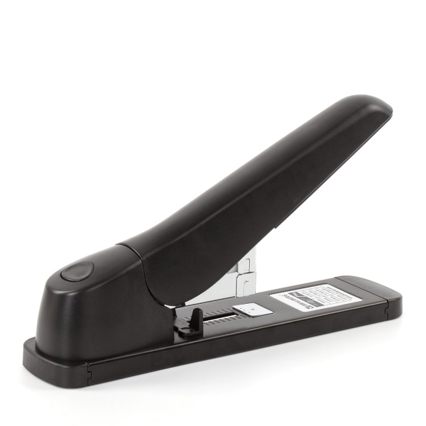 Степлер МОЩНЫЙ №24/6-23/13 BRAUBERG "Heavy duty MX", до 80 листов, черный, 222563 - Степлеры мощные