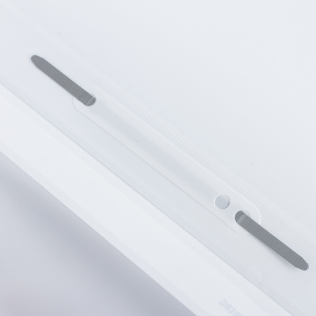 Скоросшиватель пластиковый с перфорацией BRAUBERG, А4, 140/180 мкм, белый, 226585 - Папки-скоросшиватели мягкие