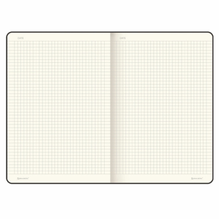 Блокнот БОЛЬШОЙ ФОРМАТ (180х250 мм) B5, BRAUBERG "Office", под кожу 80 л., клетка, красный, 113310 - Бизнес-блокноты и бизнес-тетради