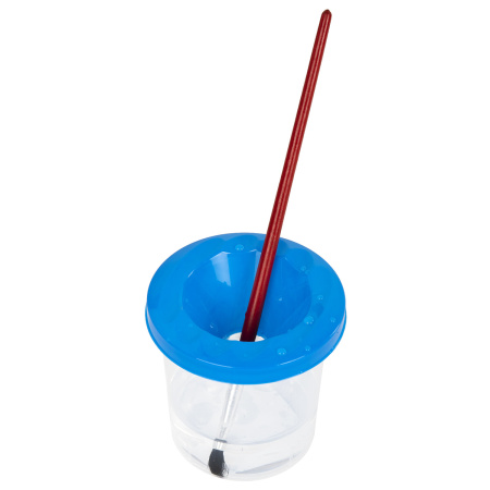 Стакан-непроливайка ПИФАГОР, ассорти, 191310 - Аксессуары для рисования