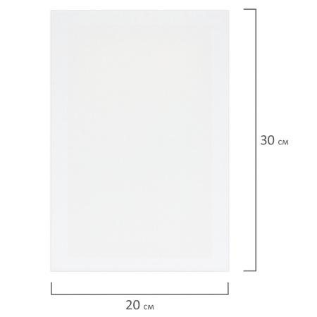 Холст на подрамнике BRAUBERG ART DEBUT, 20х30см, 280 г/м2, грунт, 100% хлопок, мелкое зерно, 191641 - Холсты