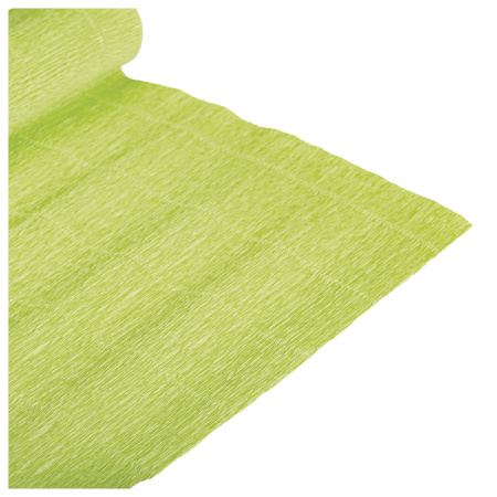 Бумага гофрированная/креповая (ИТАЛИЯ) 140 г/м2, 50х250 см, салатовая (958), BRAUBERG FIORE, 112567 - Цветная бумага