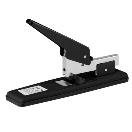 Степлер МОЩНЫЙ №24/6-23/13 металлический STAFF "Manager", до 70 листов, черный, 227663 - Степлеры мощные