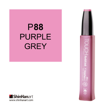 Чернила спиртовые ShinHan TOUCH для маркеров 20мл P88 Пурпурный сероватый