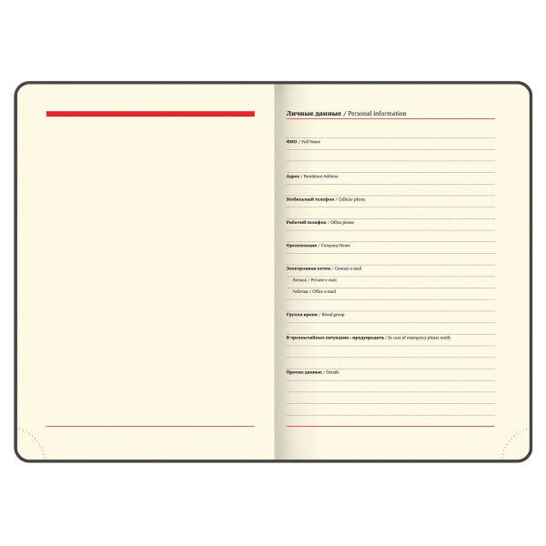 Ежедневник недатированный А5 138х213 мм BRAUBERG "Metropolis Mix", под кожу, 136 л., розовый, 113295 - Ежедневники с покрытием "под кожу и ткань"