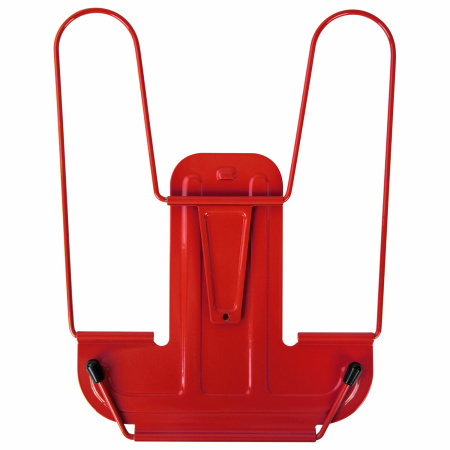 Подставка для книг и учебников BRAUBERG LINE+, металлическая, красная, европодвес, 238070 - Подставки для книг