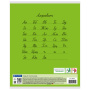 Тетрадь 12 л. BRAUBERG КЛАССИКА, линия, обложка картон, ЗЕЛЕНАЯ, 1 шт, 104726 - Тетради 12-24 листов