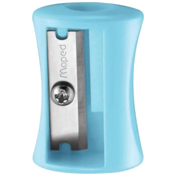 Точилка MAPED "Vivo Pastel", пластиковая, корпус пастельный ассорти, 063011 - Точилки ручные