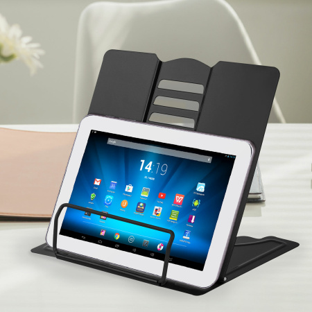 Подставка для книг и учебников BRAUBERG, Black, регулируемый угол наклона, металл, 238057 - Подставки для книг