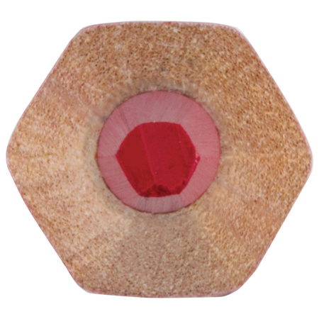 Карандаш двухцветный, красно-синий, утолщённый, BRAUBERG, заточенный, грифель 4,0 мм, 181262 - Карандаши специальные