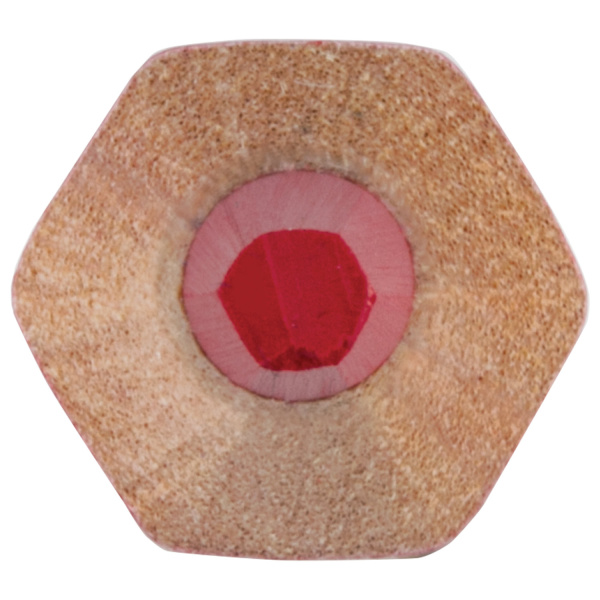 Карандаш двухцветный, красно-синий, утолщённый, BRAUBERG, заточенный, грифель 4,0 мм, 181262 - Карандаши специальные