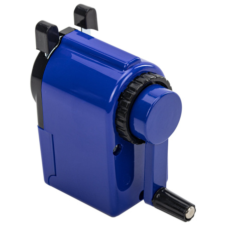 Точилка механическая BRAUBERG "JET", металлический механизм, корпус синий, 229570 - Точилки механические