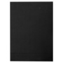 Картон цветной А4 ТОНИРОВАННЫЙ В МАССЕ, 50 листов, ЧЕРНЫЙ, в пленке, 220 г/м2, BRAUBERG, 210х297 мм, 113506 - Цветной и белый картон
