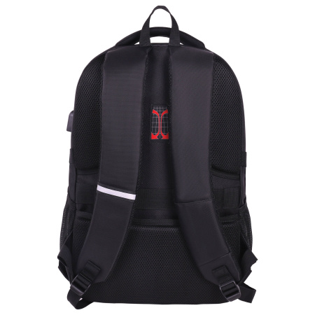 Рюкзак GERMANIUM UPGRADE универсальный, 2 отделения, отделение для ноутбука, USB-порт, "UP-1", черный, 47х31х18 см, 271665 - Рюкзаки с отделением для ноутбука