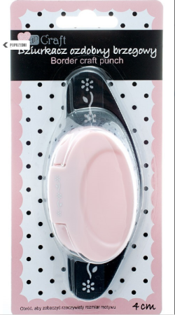 Декоративный дырокол края №20 "Цветы" 4 см