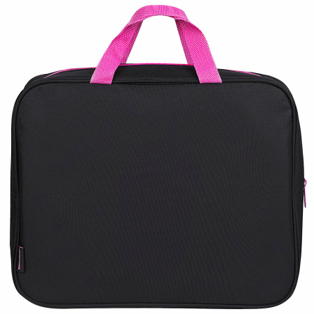 Папка на молнии с ручками BRAUBERG А4, 1 отделение, полиэстер, 80 мм, "Pop style", 271480 - Папки-сумки с ручками