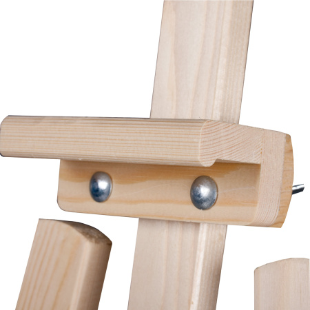 Мольберт напольный «Ученический», размер полок 130 см, угол 50-90°, в собранном виде 66х183х88 см, 750 02-1 - Мольберты