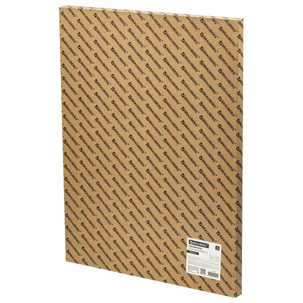 Пенокартон матовый, 50х70 см, толщина 5 мм, белый, КОМПЛЕКТ 5 листов, BRAUBERG, 112471 - Пенокартон