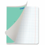 Тетрадь 12 л. BRAUBERG КЛАССИКА NEW клетка, обложка картон, ЗЕЛЕНАЯ, 1 шт, 105684 - Тетради 12-24 листов