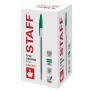 Ручка шариковая STAFF Basic Budget BP-02, письмо 500 м, ЗЕЛЕНАЯ, длина корпуса 13,5 см, линия письма 0,5 мм, 143761 - Ручки шариковые неавтоматические