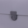 Папка-портфель пластиковая BRAUBERG "ПРОЕКТ", А4 (330х240х35 мм), 13 отделений, серый, РОССИЯ, 226027 - Портфели пластиковые