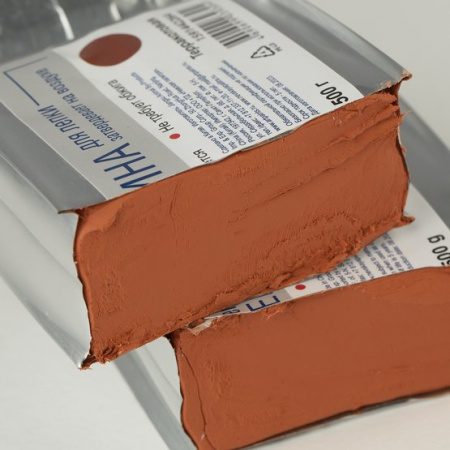 Глина для лепки самозатвердевающая "Сонет", 500г, терракотовая - Заготовки и формы для лепки