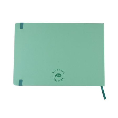 Скетчбук для акварели "Ладога", мятный, 300 г/м2, А4, 100 % хлопок, 20 листов, среднее зерно - Альбомы и бумага для акварели и масла
