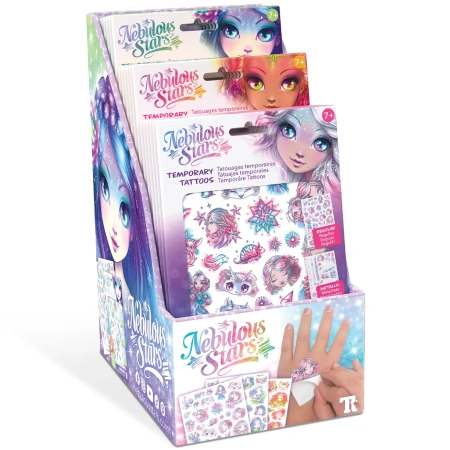 Серия Petulia: Набор для творчества - временные татуировки для девочки (3 листа) - Татуировки