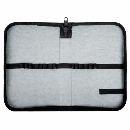 Пенал ЮНЛАНДИЯ, 1 отделение, металлизированный картон, конгрев, 19х11 см, "Out of this world", 271038 - Пеналы каркасные