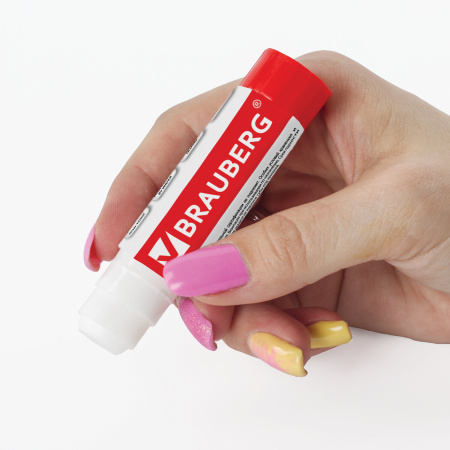 Клей-карандаш 9 г BRAUBERG, 1 шт, 270484 - Клей-карандаш