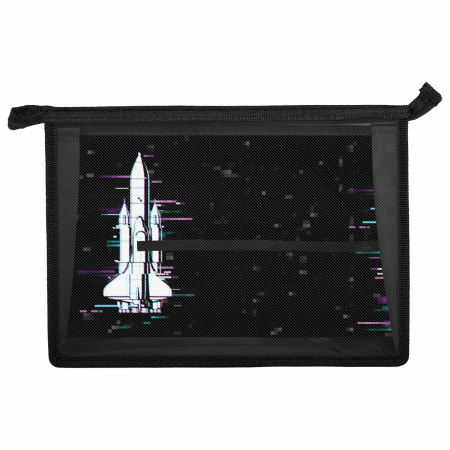 Папка для труда на молнии BRAUBERG А4, 2 отделения, органайзер, "Space exploration", 270979 - Папки для тетрадей и уроков труда