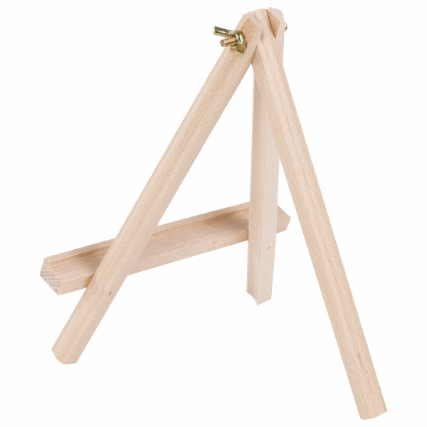 Мольберт настольный из бука 18х24 см, высота холста до 25 см, BRAUBERG ART CLASSIC, 192252 - Мольберты