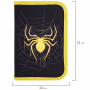 Пенал BRAUBERG с наполнением, 1 отделение, 1 откидная планка, 24 предмета, 21х14 см, "Venomous spider", 271526 - Пеналы с наполнением