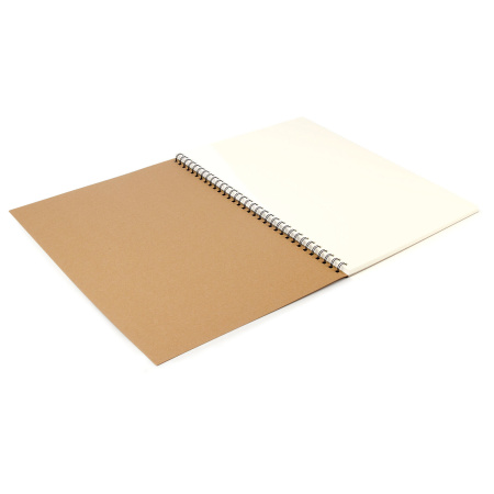 Скетчбук, слоновая кость 150 г/м2, 297х420 мм, 30 л., гребень, BRAUBERG ART CLASSIC, 128946 - Альбомы, скетчбуки и бумага для графики и эскизов