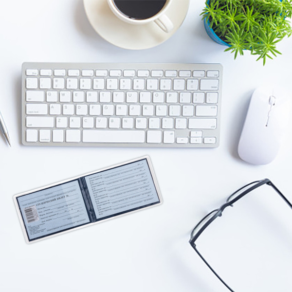 Обложка для студенческого билета, удостоверения, 110х75 мм, ПВХ, прозрачная, STAFF, 237588 - Обложки для документов