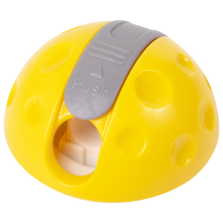 Точилка ЮНЛАНДИЯ "Грибочек", с контейнером, пластиковая, корпус ассорти, 228460 - Точилки ручные