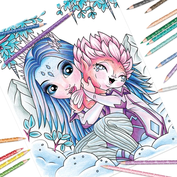 Серия Nebulia. Раскраска для девочек - Наборы для рисования