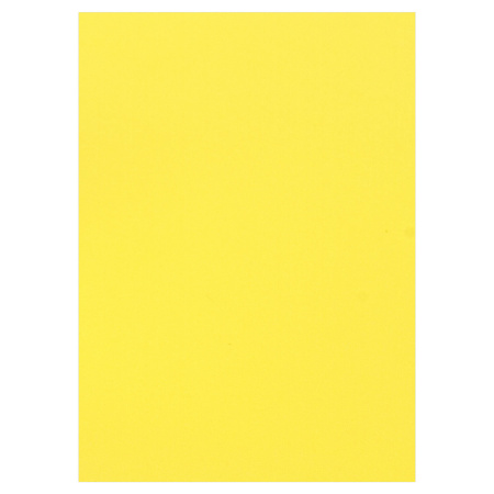 Цветная бумага А4 офсетная САМОКЛЕЯЩАЯСЯ, 10 листов, ЖЕЛТАЯ, 80 г/м2, BRAUBERG, 129290 - Цветная бумага