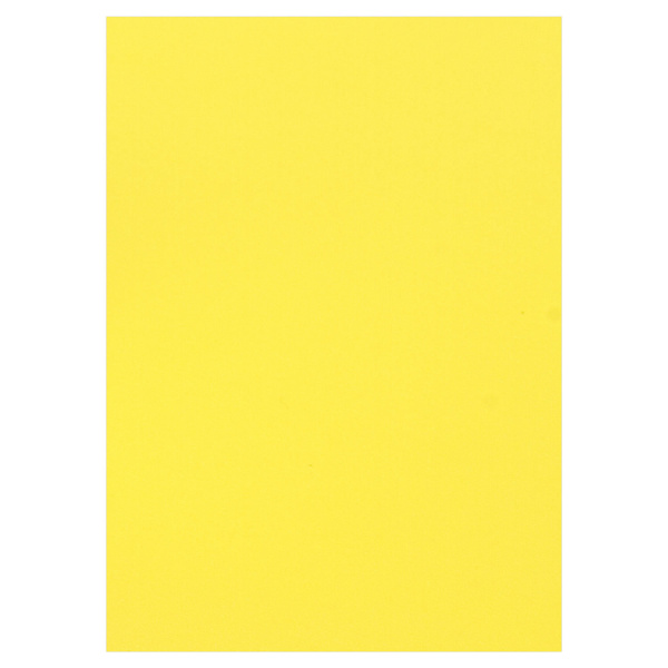 Цветная бумага А4 офсетная САМОКЛЕЯЩАЯСЯ, 10 листов, ЖЕЛТАЯ, 80 г/м2, BRAUBERG, 129290 - Цветная бумага