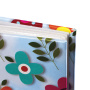 Фотоальбом BRAUBERG на 200 фото 10х15 см, твердая обложка, "Цветочки", разноцветный, 391119 - Фотоальбомы