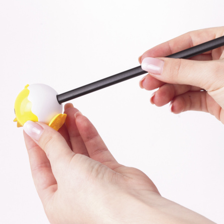 Точилка механическая ПИФАГОР "Цыпа", + ручная точилка, корпус ассорти, 228485 - Точилки механические