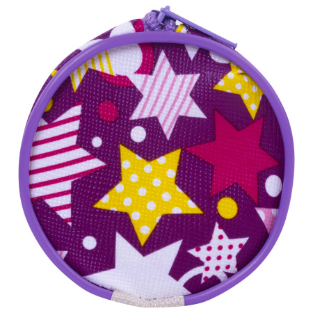 Пенал-тубус ПИФАГОР, мягкий, "STARS", 20х7 см, 229267 - Пеналы мягкие