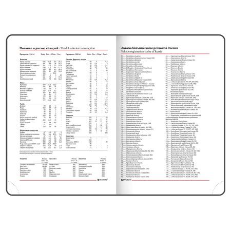 Ежедневник недатированный А5 138х213 мм BRAUBERG "Rainbow" под кожу, 136 л., оранжевый, 111668 - Ежедневники с покрытием "под кожу и ткань"