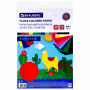 Цветная бумага А4 БАРХАТНАЯ, 20 листов 14 цветов, 110 г/м2, BRAUBERG, 113501 - Цветная бумага
