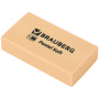Ластики BRAUBERG PASTEL SOFT, размер ластика 45х25х10 мм, экологичный ПВХ, 1 шт, 271340 - Ластики классические